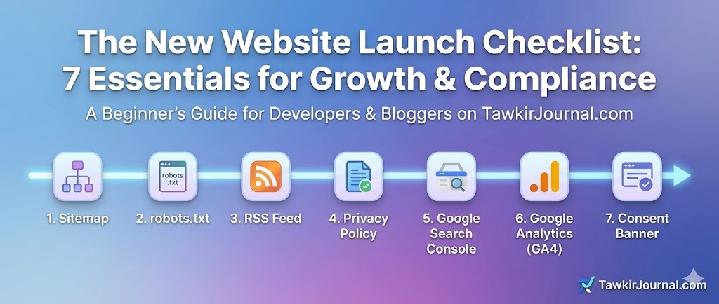 Image for Everything I Set Up After Launching My Website — And Why You Should Do It Too