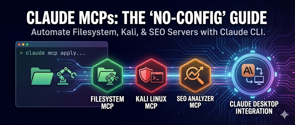 Image for How I Added Three Custom MCP Servers to Claude Desktop (Using Only Claude CLI & Docker)